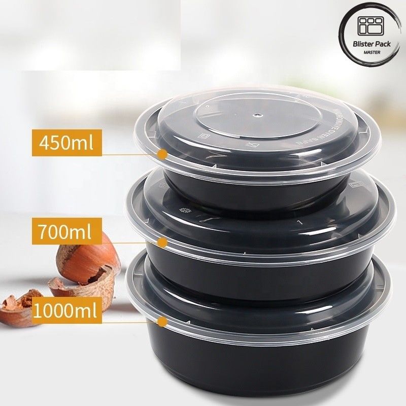 Απορριπτέα δοχεία για σαλάτες Δωρεάν από BPA Αδιάβροχα Διαφορετικά μεγέθη 8oz 12oz 16oz 24oz 32oz