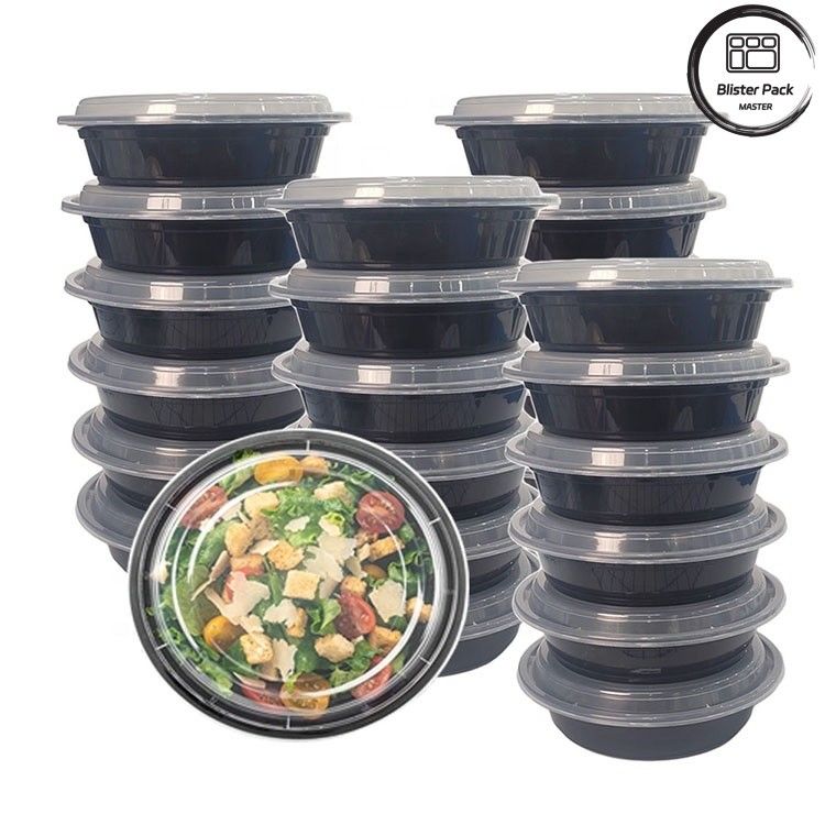 Απορριπτέα δοχεία για σαλάτες Δωρεάν από BPA Αδιάβροχα Διαφορετικά μεγέθη 8oz 12oz 16oz 24oz 32oz