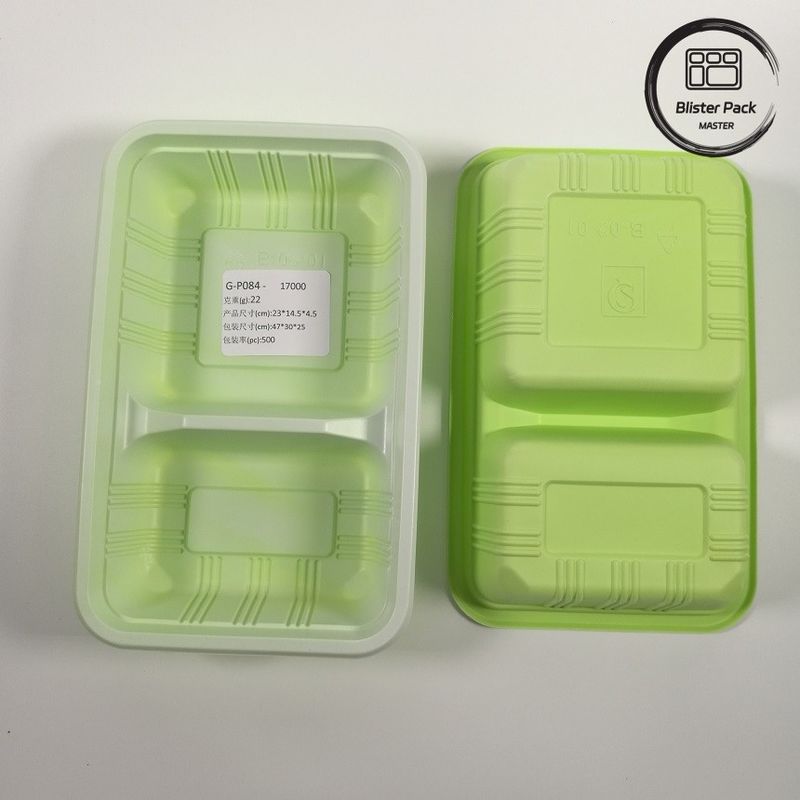 Προσαρμοσμένο 2-3-4 Διαμέρισμα PP Ζεστό Τροφή Takeaway Bento Box Οικολογικά φιλικό ορθογώνιο