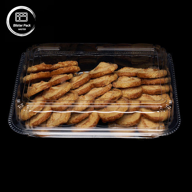 Προσαρμοσμένο Clear PET Swiss Roll Cake Box για επιδόρπιο τροφίμων και συσκευασία δώρων