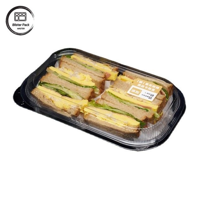 Προσαρμοσμένο Clear PET Swiss Roll Cake Box για επιδόρπιο τροφίμων και συσκευασία δώρων