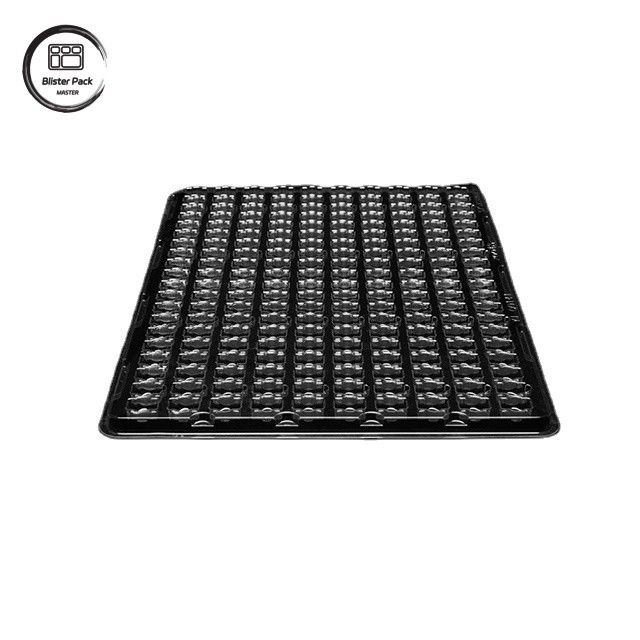 Πίτ 200-Grid Vacuum Tray για μικρά ηλεκτρονικά εξαρτήματα, Αντιστατική προσαρμοσμένη συσκευασία