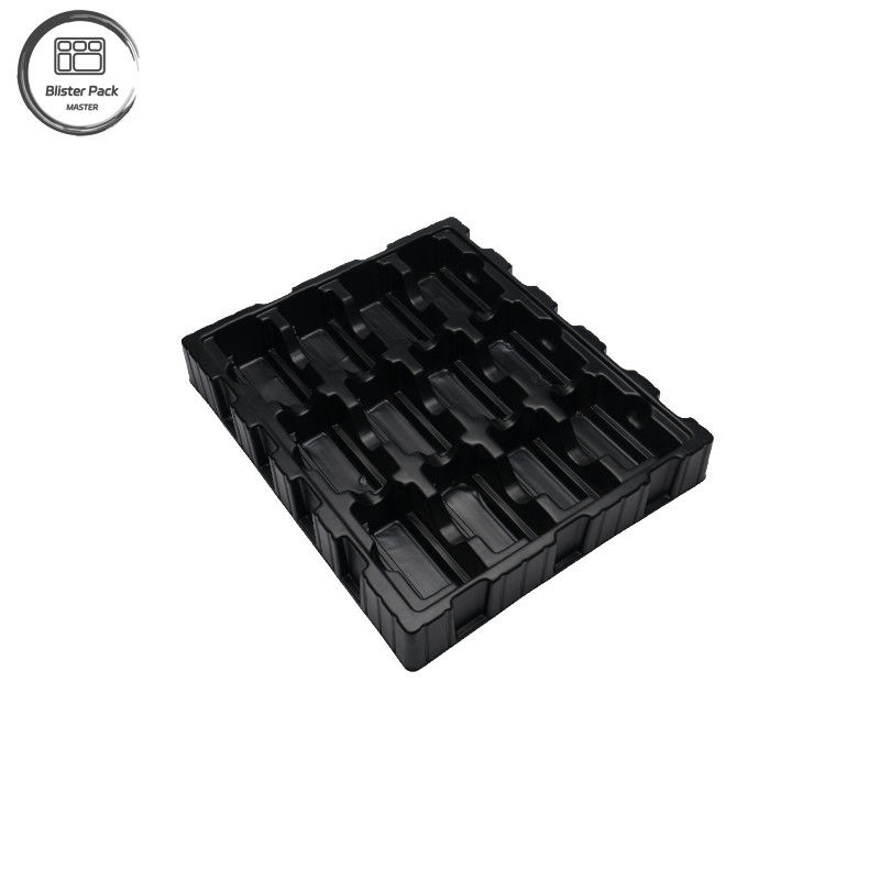 Πλακέτο συσκευασίας PCB ESD PS, αντιστατικό πλαστικό δίσκο για ηλεκτρονικά